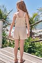 Conjunto de blusa em linho deluxe e shorts em blend de linho bordado 96497 Infanti Infantil Menina Conjunto de blusa em linho deluxe e shorts em blend de linho bordado 96497 Infanti Infantil Menina