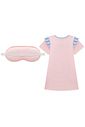 Camisola em meia malha. Acompanha máscara 96014 Infanti Infantil Menina