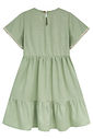 Vestido em tecido blend de linho 94260 Kukiê Infantil Menina Vestido em tecido blend de linho 94260 Kukiê Infantil Menina