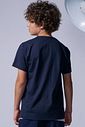 Camiseta em meia malha 96007 Johnny Fox Teen Menino Camiseta em meia malha 96007 Johnny Fox Teen Menino