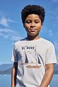 Conjunto camiseta em meia malha e bermuda em cotton jeans com elastano 95436 LucBoo Infantil Menino Conjunto camiseta em meia malha e bermuda em cotton jeans com elastano 95436 LucBoo Infantil Menino