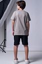 Bermuda em nylon hydronatic supersoft com elastano 96373 Johnny Fox Teen Menino Bermuda em nylon hydronatic supersoft com elastano 96373 Johnny Fox Teen Menino