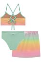 Trio de biquíni e saída de praia em malha UV50 92968 Vic Teen Menina Trio de biquíni e saída de praia em malha UV50 92968 Vic Teen Menina