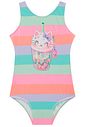 Maiô em malha UV dry com proteção UV 50+ 93173 Infanti Infantil Menina