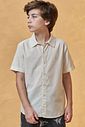 Camisa em linho deluxe 95114 Johnny Fox Teen Menino Camisa em linho deluxe 95114 Johnny Fox Teen Menino