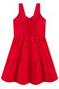 Vestido em tricoline com elastano 98264 Vic Teen Menina Vestido em tricoline com elastano 98264 Vic Teen Menina
