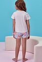 Conjunto de pijama de blusa em meia malha e shorts em malha fresh 99718 Kukiê Infantil Menina Conjunto de pijama de blusa em meia malha e shorts em malha fresh 99718 Kukiê Infantil Menina