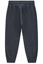 Calça jogger em malha denim com elastano 95389 LucBoo Infantil Menino Calça jogger em malha denim com elastano 95389 LucBoo Infantil Menino
