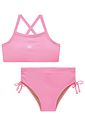 Conjunto de biquíni com top e calcinha em malha poliamida com proteção UV 50+ 99379 Lilimoon Teen Menina