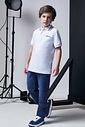Camisa polo em piquet com elastano 96037 Johnny Fox Teen Menino Camisa polo em piquet com elastano 96037 Johnny Fox Teen Menino