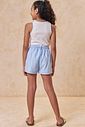 Conjunto de regata em canelado liz e shorts em tecido new positano 95495 Lilimoon Teen Menina Conjunto de regata em canelado liz e shorts em tecido new positano 95495 Lilimoon Teen Menina