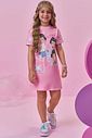 Vestido em molecotton 98753 Kukiê Infantil Menina