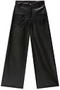 Calça wide leg em couro sintético 90347 Lilimoon Teen Menina Calça wide leg em couro sintético 90347 Lilimoon Teen Menina