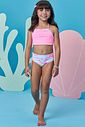 Biquíni reversível em malha UV dry com proteção UV 50+ 98406 Infanti Infantil Menina Biquíni reversível em malha UV dry com proteção UV 50+ 98406 Infanti Infantil Menina