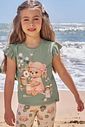 Blusa em meia malha 94646 Infanti Infantil Menina