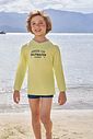 Conjunto de camiseta e sunga em malha UV dry com proteção UV50+ 96119 LucBoo Infantil Menino Conjunto de camiseta e sunga em malha UV dry com proteção UV50+ 96119 LucBoo Infantil Menino