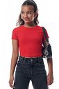 Blusa em canelado liz 95344 Vic Teen Menina Blusa em canelado liz 95344 Vic Teen Menina