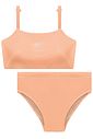 Conjunto de biquíni em malha UV dry com proteção UV 50+ 96457 Lilimoon Teen Menina Conjunto de biquíni em malha UV dry com proteção UV 50+ 96457 Lilimoon Teen Menina