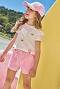 Blusa em meia malha 95066 Kukiê Infantil Menina
