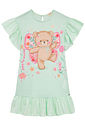 Vestido em meia malha 94253 Kukiê Infantil Menina Vestido em meia malha 94253 Kukiê Infantil Menina