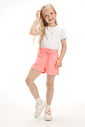 Shorts em moletom sem pelúcia 94351 Kukiê Infantil Menina Shorts em moletom sem pelúcia 94351 Kukiê Infantil Menina