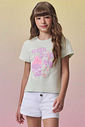 Blusa em meia malha 94583 Vic Teen Menina