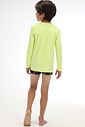 Conjunto de camiseta e sunga em malha UV dry com preoteção UV 50+ 92474 LucBoo Infantil Menino Conjunto de camiseta e sunga em malha UV dry com preoteção UV 50+ 92474 LucBoo Infantil Menino