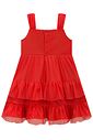 Vestido em tule com elastano 99200 Kukiê Infantil Menina Vestido em tule com elastano 99200 Kukiê Infantil Menina