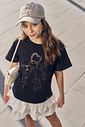 Blusa em meia malha 95605 Vic Teen Menina