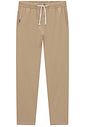 Calça reta em linho santorine com elastano 95117 Johnny Fox Teen Menino