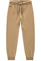 Calça jogger em moletom com pelúcia 92934 LucBoo Infantil Menino