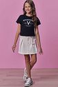 Blusa em meia malha 97937 Vic Teen Menina
