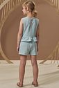 Conjunto de regata e shorts em malha anarruga 97036 Infanti Infantil Menina Conjunto de regata e shorts em malha anarruga 97036 Infanti Infantil Menina