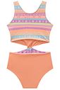 Maiô reversível em malha UV dry com proteção UV 50+ 95925 Infanti Infantil Menina Maiô reversível em malha UV dry com proteção UV 50+ 95925 Infanti Infantil Menina