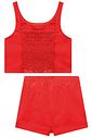 Conjunto de regata e short saia em sarja com elastano 98975 Lilimoon Teen Menina Conjunto de regata e short saia em sarja com elastano 98975 Lilimoon Teen Menina