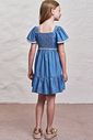 Vestido em jeans teca 98808 Infanti Infantil Menina Vestido em jeans teca 98808 Infanti Infantil Menina