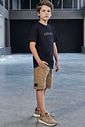 Camiseta em meia malha 97854 Johnny Fox Teen Menino Camiseta em meia malha 97854 Johnny Fox Teen Menino