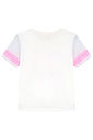 Blusa em meia malha e tela 96989 Kukiê Infantil Menina Blusa em meia malha e tela 96989 Kukiê Infantil Menina