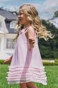 Vestido em tule com elastano 97160 Infanti Infantil Menina