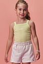 Regata em canelado liz 99658 Infanti Infantil Menina Regata em canelado liz 99658 Infanti Infantil Menina