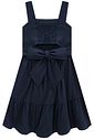 Vestido em linho santorine com elastano 97092 Infanti Infantil Menina Vestido em linho santorine com elastano 97092 Infanti Infantil Menina