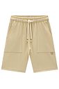 Bermuda em cotton jeans com elastano 96164 LucBoo Infantil Menino