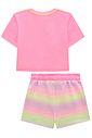 Conjunto de blusa em malha poliamida e short saia em fly tech 98813 Infanti Infantil Menina Conjunto de blusa em malha poliamida e short saia em fly tech 98813 Infanti Infantil Menina