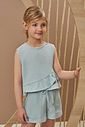 Conjunto de regata e shorts em malha anarruga 97036 Infanti Infantil Menina Conjunto de regata e shorts em malha anarruga 97036 Infanti Infantil Menina