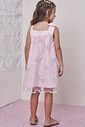 Vestido em tule bordado borboleta 98792 Infanti Infantil Menina