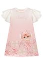 Vestido em molecotton 98662 Kukiê Infantil Menina