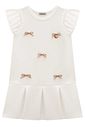 Vestido em fly tech e tule 98772 Infanti Infantil Menina