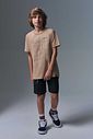 Bermuda em hydronatic supersoft com elastano 96887 Johnny Fox Teen Menino