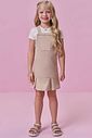 Conjunto de blusa em canelado e salopete em sarja com elastano 99407 Kukiê Infantil Menina Conjunto de blusa em canelado e salopete em sarja com elastano 99407 Kukiê Infantil Menina