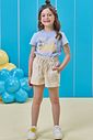 Shorts em sarja com elastano 94823 Kukiê Infantil Menina Shorts em sarja com elastano 94823 Kukiê Infantil Menina